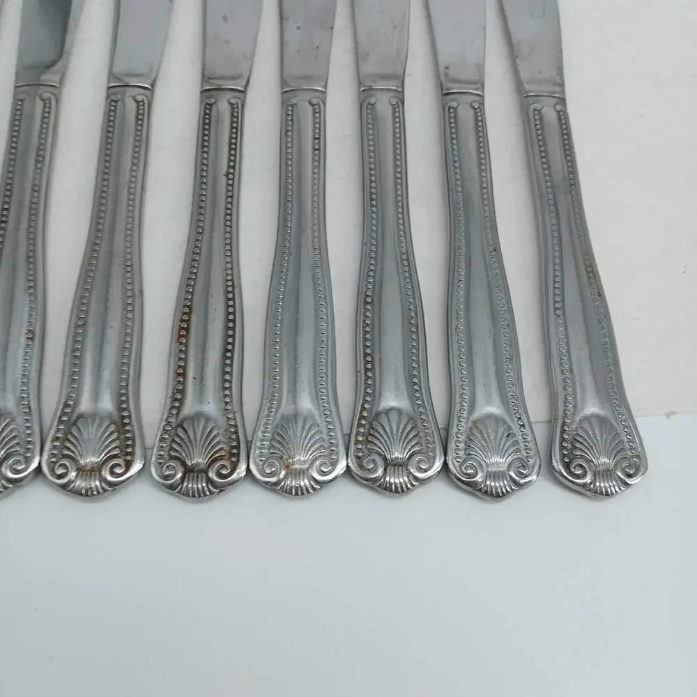 11X BK TOWLE Supreme STUART SHELL Stainless Butter Dinner Knives